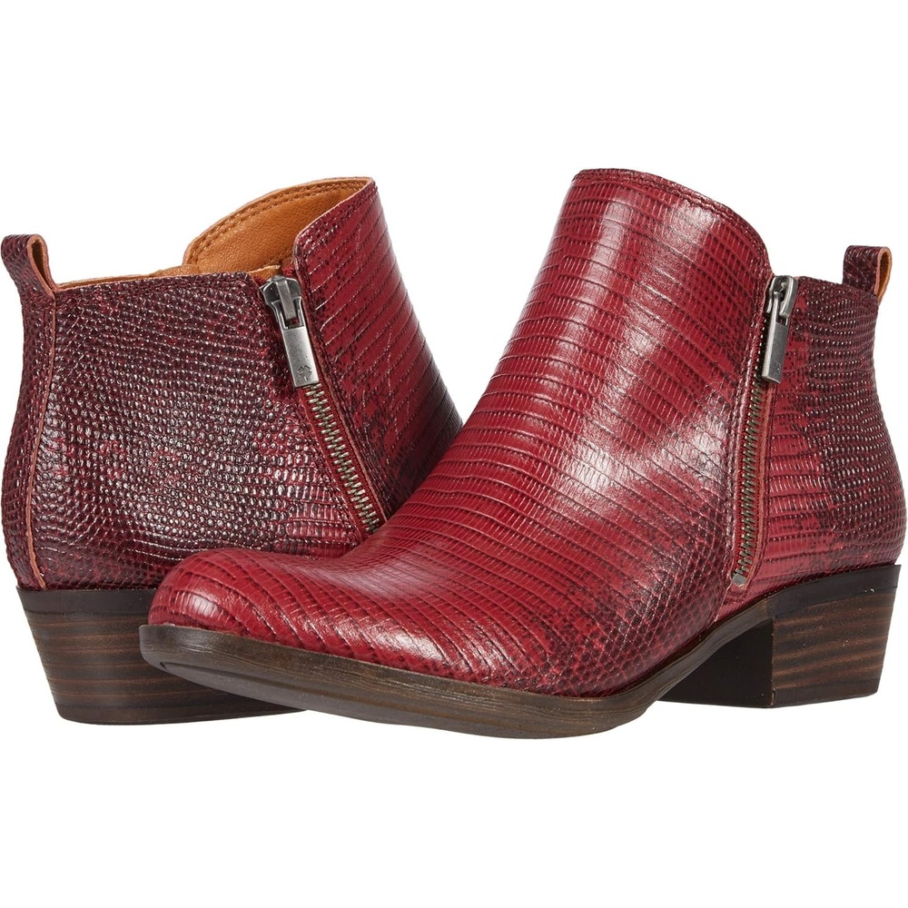 image:imageLucky Brand Basel BootieRio Red