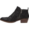 Lucky Brand Basel Bootie(Black Perforated Nubuck)