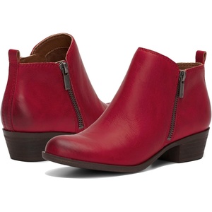 Lucky Brand Basel Bootie(Red Dahlia)