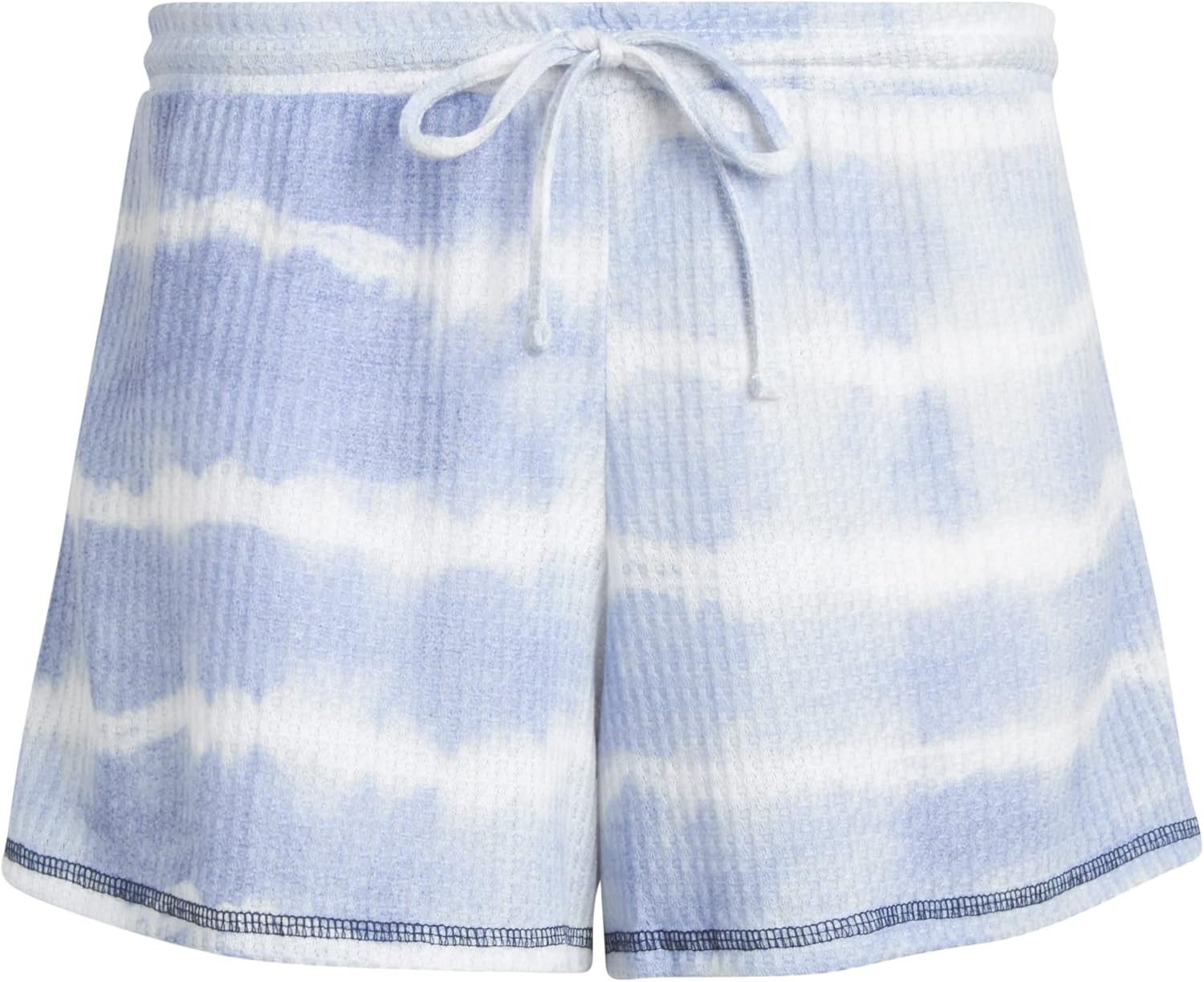 image:imageLucky Brand Womens 2 Piece Pajama Set Roll Sleeve Top amp Shorts Casual Sleepwear and Loungewear Cozy Soft PjsBlue Tie Dye