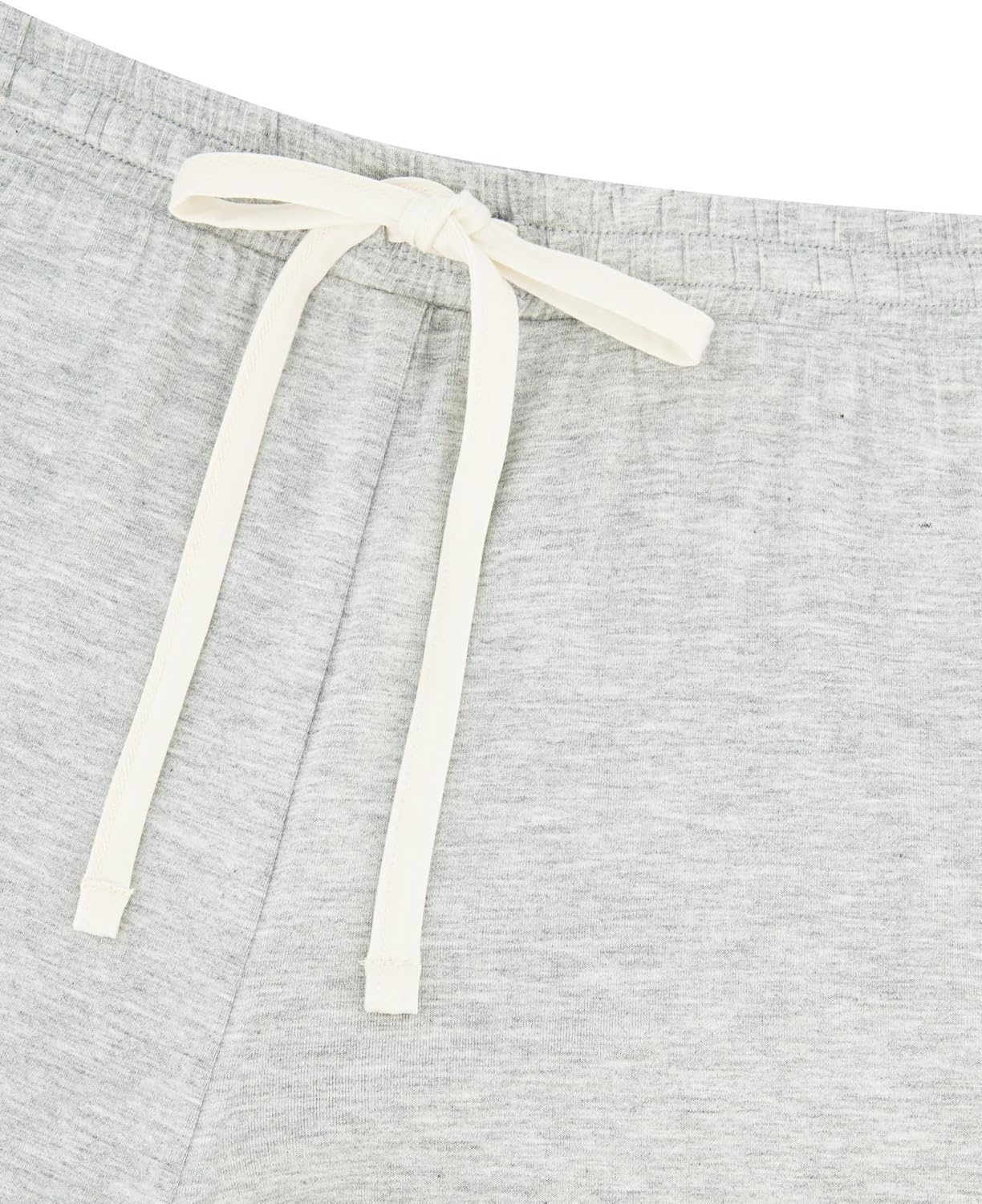 image:imageLucky Brand Womens Short Sleeve Top and Short Sleep Set 2Piece Soft Comfortable Pajama Set for Relaxed Nights and LoungingHeather Grey