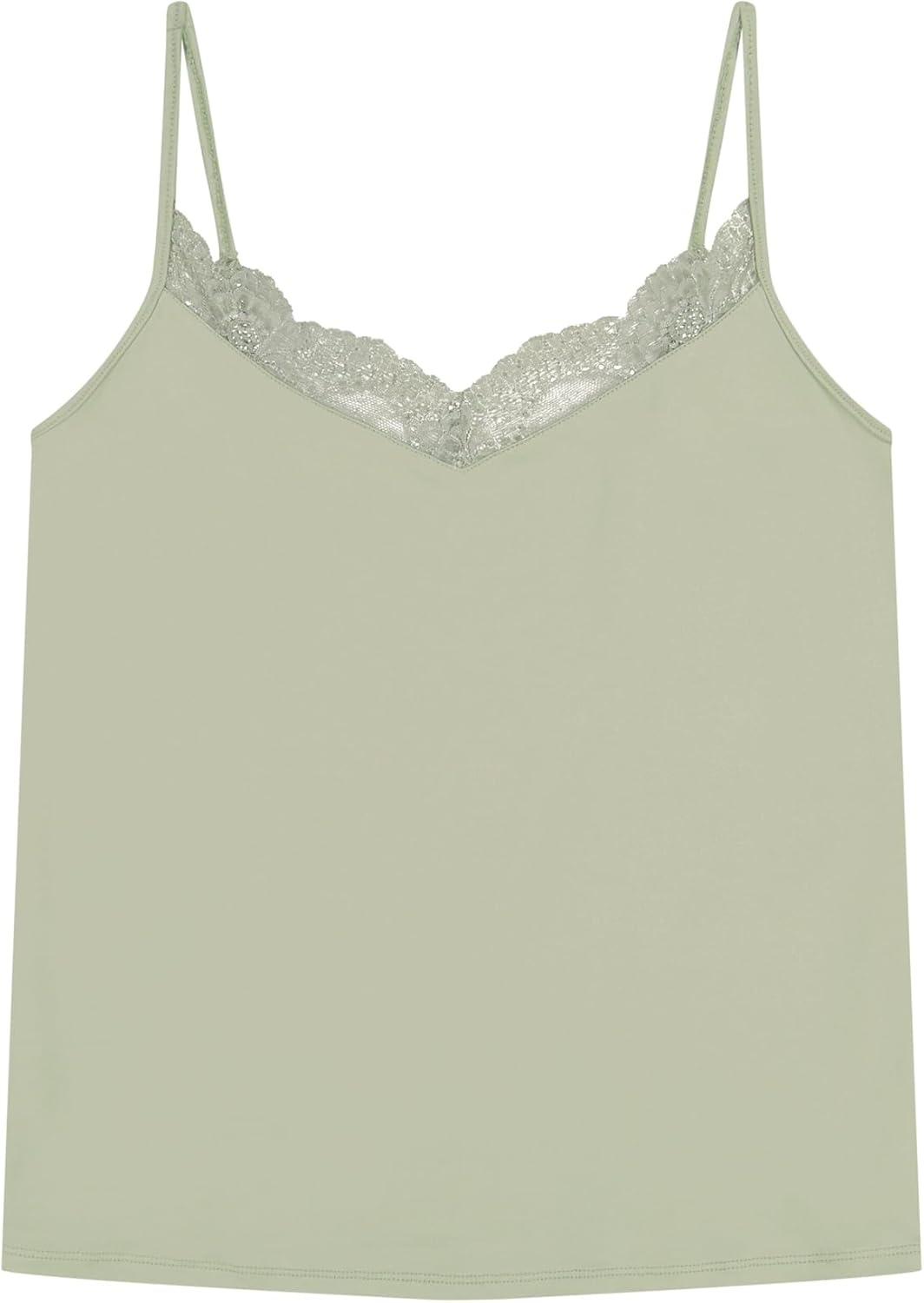 image:imageLucky Brand Womens Spaghetti Strap Tank amp Short Pajama Set 2Piece Lightweight Sleepwear amp Lounge Set with Relaxed FitSea Foam Green