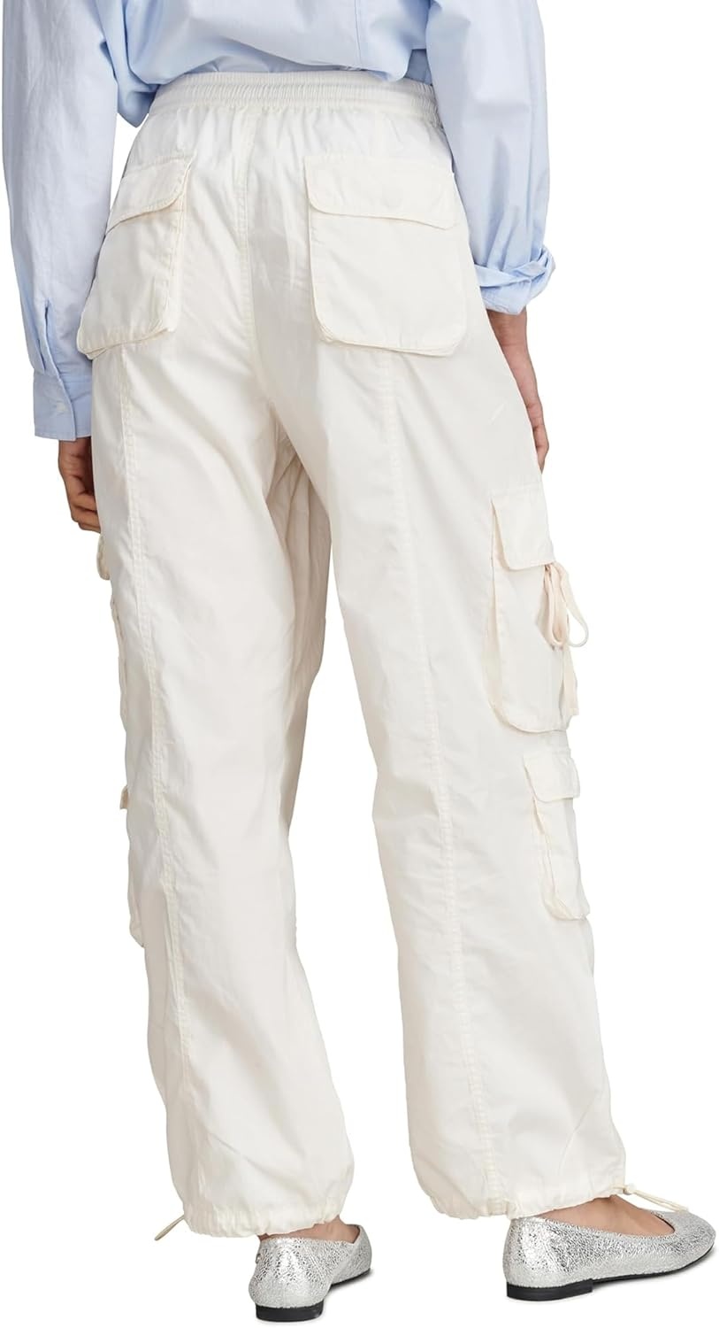 image:imageLucky Brand Womens Womens Exaggerated Cargo Flight PantTofu