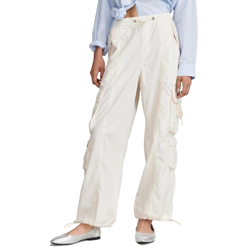 image:imageLucky Brand Womens Womens Exaggerated Cargo Flight PantTofu