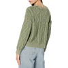 Lucky Brand Cable Stitch Cardigan(Caper Green Aw)