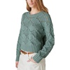 Lucky Brand Open Stitch Pullover Sweater(Laurel Wreath)