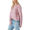 Lucky Brand Open Stitch Pullover Sweater(Lilas)