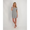 Lucky Brand Women’s Sleep Shirt Dress 2-Pack, Soft Comfortable Nightgown Style Sleepwear for Relaxed Nights and Lounging(Green Bay / Dark Heather Grey)