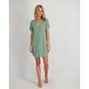 Lucky Brand Women’s Sleep Shirt Dress 2-Pack, Soft Comfortable Nightgown Style Sleepwear for Relaxed Nights and Lounging(Green Bay / Dark Heather Grey)