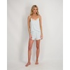 Lucky Brand Women’s Spaghetti Strap Tank & Short Pajama Set 2-Piece, Lightweight Sleepwear & Lounge Set with Relaxed Fit(After the Rain)