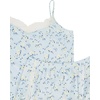 Lucky Brand Women’s Spaghetti Strap Tank & Short Pajama Set 2-Piece, Lightweight Sleepwear & Lounge Set with Relaxed Fit(After the Rain)
