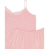 Lucky Brand Women’s Spaghetti Strap Tank & Short Pajama Set 2-Piece, Lightweight Sleepwear & Lounge Set with Relaxed Fit(Coral Blush (Coral Pink))