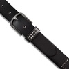 Lucky Brand Women’s Studded Leather Belt | Stylish | Classic | Modern | Jeans | Pants | Skirt | Dress(Lucky Studded – Black)