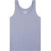Lucky Brand Women’s Tank Top 2-Pack, Soft Cotton Blend Sleeveless Shirts for Everyday Wear, Layering or Lounging(Blue/Stripe Pack Stonewash Blue/Navy/Wht Stripe)