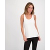 Lucky Brand Women’s Tank Top 2-Pack, Soft Cotton Blend Sleeveless Shirts for Everyday Wear, Layering or Lounging(True Basic Pack Black/White)
