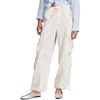 Lucky Brand Women’s Women’s Exaggerated Cargo Flight Pant(Tofu)