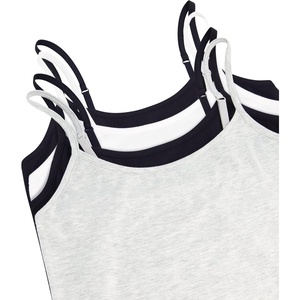 Lucky Brand Women’s Spaghetti Strap Tank Top 4-Pack, Soft Lightweight Camisole Style Tanks for Everyday Wear & Layering(True Neutral Pack/Black/Heather Gray/Black/White)