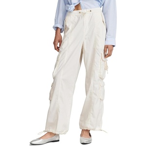 Lucky Brand Women’s Women’s Exaggerated Cargo Flight Pant(Tofu)