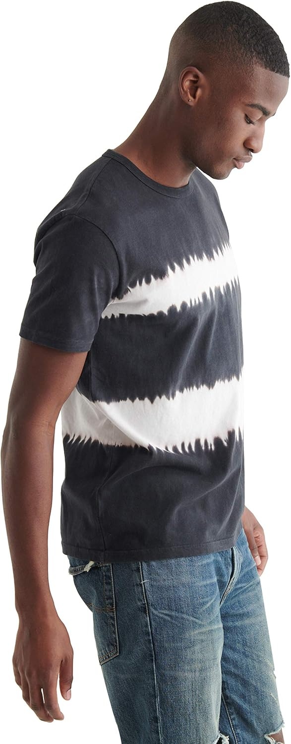 image:imageLucky Brand Mens Short Sleeve Crew Neck Tie Dye TeeMulti