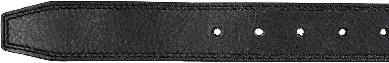 image:imageLucky Brand Mens Stitched Genuine Leather Belt Classic Casual Dress Everyday Western Metal BuckleDouble Stitch Black