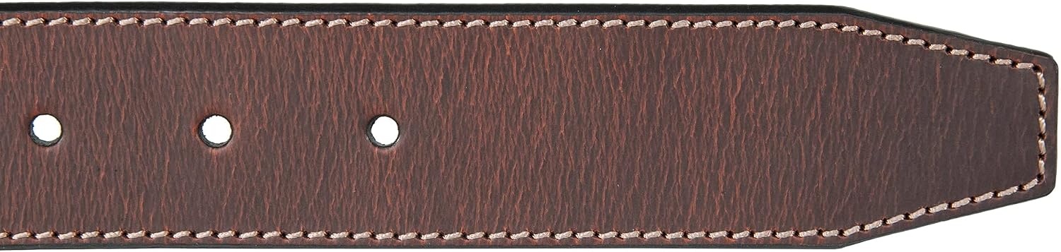 image:imageLucky Brand Mens Stitched Genuine Leather Belt Classic Casual Dress Everyday Western Metal BuckleLeather Keeper Tan