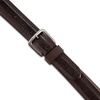 Lucky Brand Men’s Genuine Leather Belt | Classic | Casual | Everyday | Western | American Heritage | Metal Buckle(Stitched – Brown)