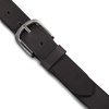 Lucky Brand Men’s Jeans Leather Belt| Classic| Casual| Dress| Everyday| American Heritage| Genuine Leather| Metal Buckle(Bevelved Edge – Black)