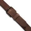 Lucky Brand Men’s Jeans Leather Belt| Classic| Casual| Dress| Everyday| American Heritage| Genuine Leather| Metal Buckle(Bevelved Edge – Brown)