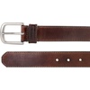 Lucky Brand Men’s Jeans Leather Belt| Classic| Casual| Dress| Everyday| American Heritage| Genuine Leather| Metal Buckle(Distressed Leather – Brown)