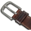 Lucky Brand Men’s Jeans Leather Belt| Classic| Casual| Dress| Everyday| American Heritage| Genuine Leather| Metal Buckle(Distressed Leather – Brown)