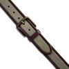 Lucky Brand Men’s Jeans Leather Belt| Classic| Casual| Dress| Everyday| American Heritage| Genuine Leather| Metal Buckle(Leather Canvas – Khaki)