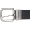 Lucky Brand Men’s Reversible Leather Belt | 2-in-1 | Classic | Everyday | Business | Work | Dress | Casual | Metal Buckle(Western Reversible – Brown/Black)
