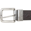 Lucky Brand Men’s Reversible Leather Belt | 2-in-1 | Classic | Everyday | Business | Work | Dress | Casual | Metal Buckle(Western Reversible – Brown/Black)
