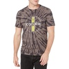 Lucky Brand Men’s Short Sleeve Crew Neck Camaro Tie Dye Tee(Raven)