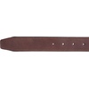 Lucky Brand Men’s Stitched Genuine Leather Belt | Classic | Casual | Dress | Everyday | Western | Metal Buckle(Double Stitch – Brown)