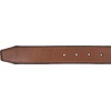 Lucky Brand Men’s Stitched Genuine Leather Belt | Classic | Casual | Dress | Everyday | Western | Metal Buckle(Double Stitch – Tan)