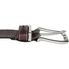 Lucky Brand Men’s Stitched Genuine Leather Belt | Classic | Casual | Dress | Everyday | Western | Metal Buckle(Leather Keeper – Brown)
