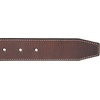 Lucky Brand Men’s Stitched Genuine Leather Belt | Classic | Casual | Dress | Everyday | Western | Metal Buckle(Leather Keeper – Tan)