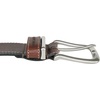 Lucky Brand Men’s Stitched Genuine Leather Belt | Classic | Casual | Dress | Everyday | Western | Metal Buckle(Leather Keeper – Tan)