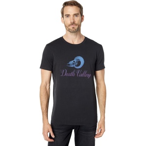 Lucky Brand Men’s Death Valley Skull Tee(Jet Black)
