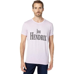 Lucky Brand Men’s Jimi Hendrix Tee(Orchid)