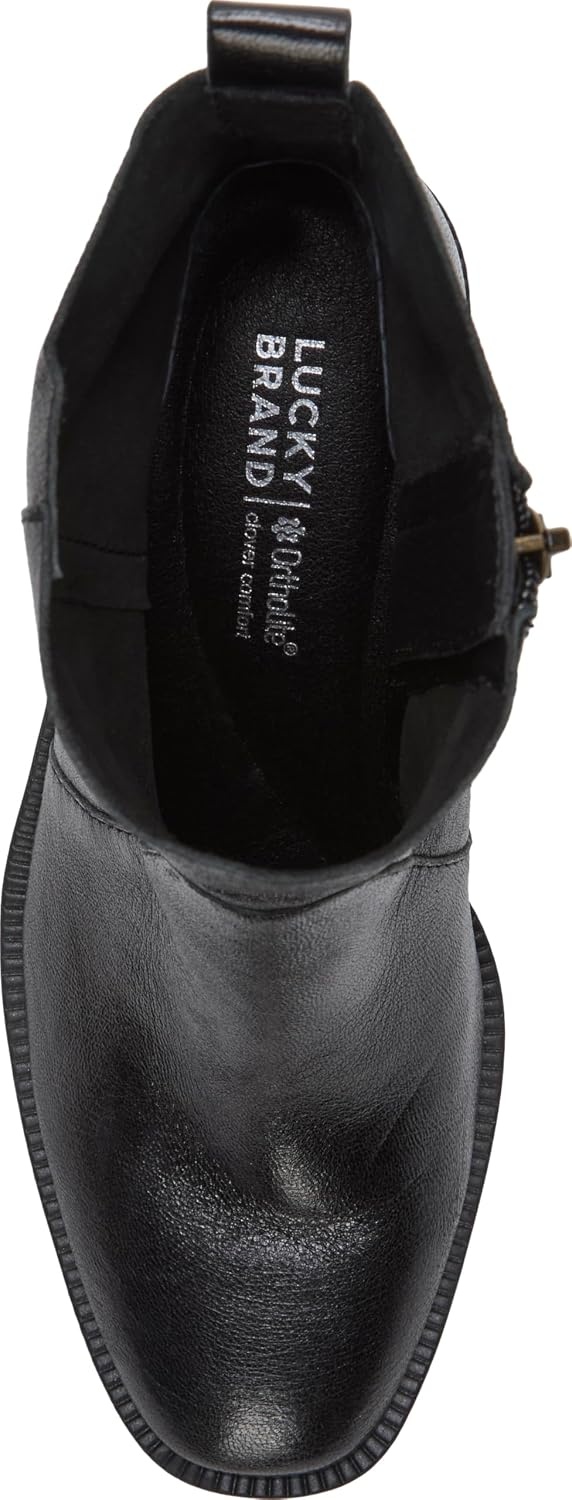 image:imageLucky Brand Alivia Leather BootsBlack