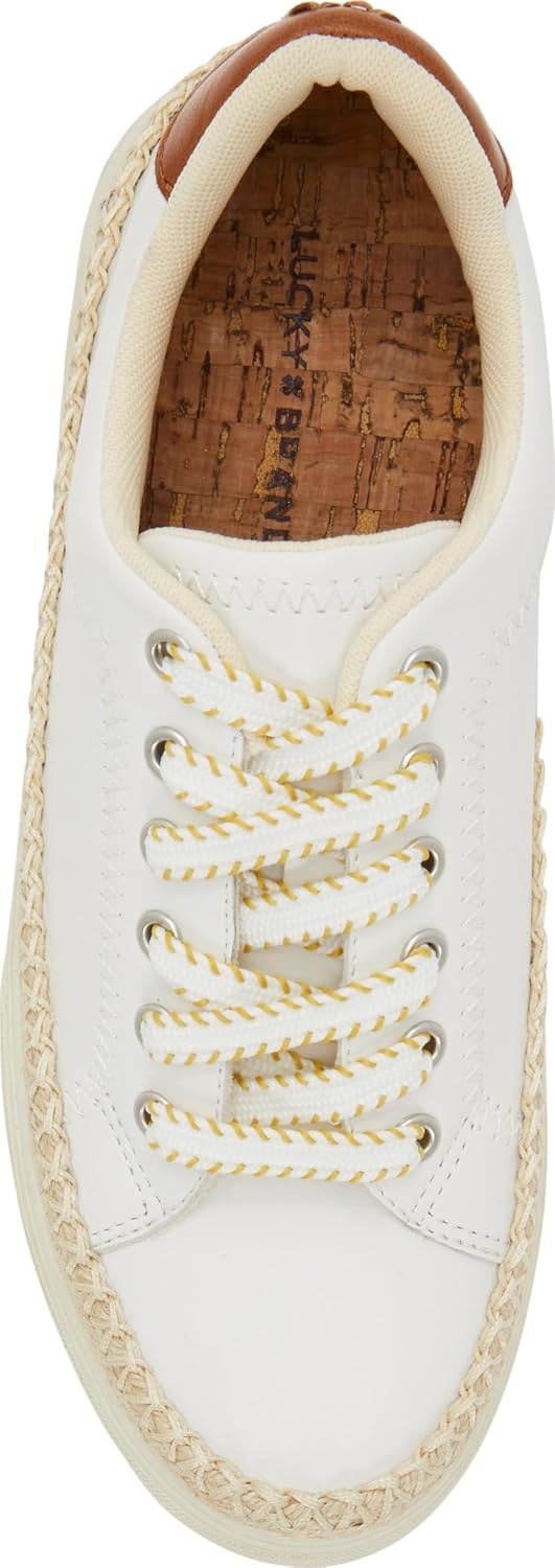 image:imageLucky Brand Womens CheynasOff White Leather