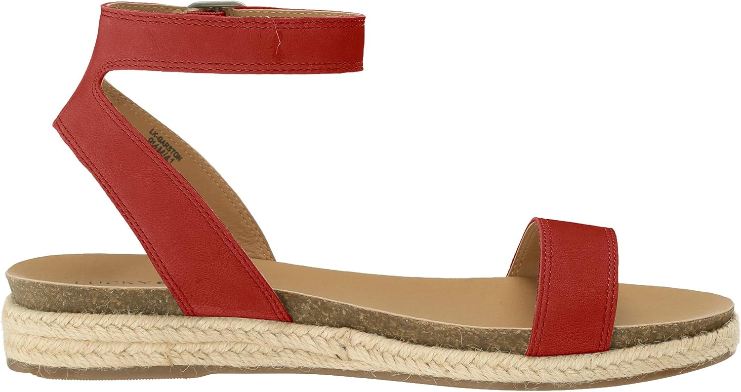 image:imageLucky Brand Womens Garston Flat SandalGarnet