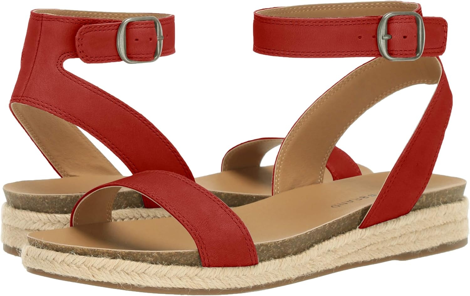 image:imageLucky Brand Womens Garston Flat SandalGarnet
