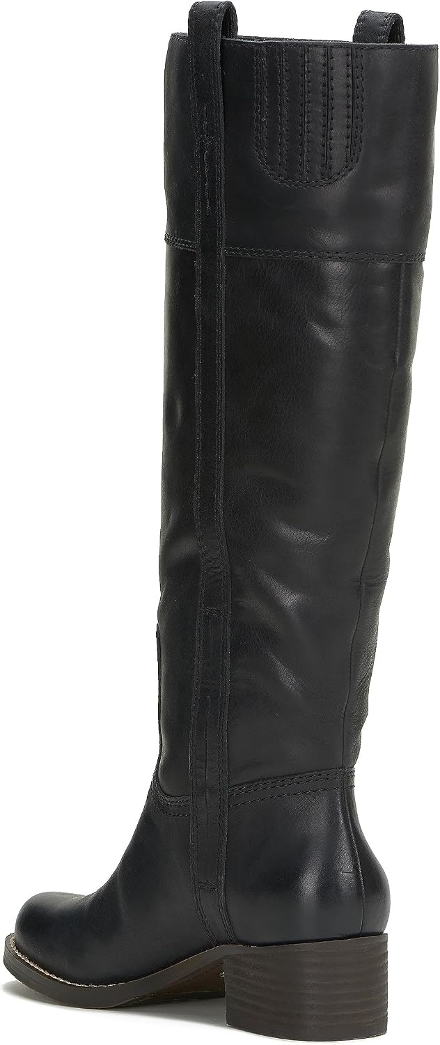 image:imageLucky Brand Womens Hybiscus Wide Calf Riding BootBlack Wide Calf