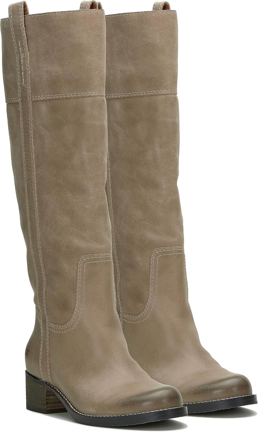 image:imageLucky Brand Womens Hybiscus Wide Calf Riding BootSilver Cloud