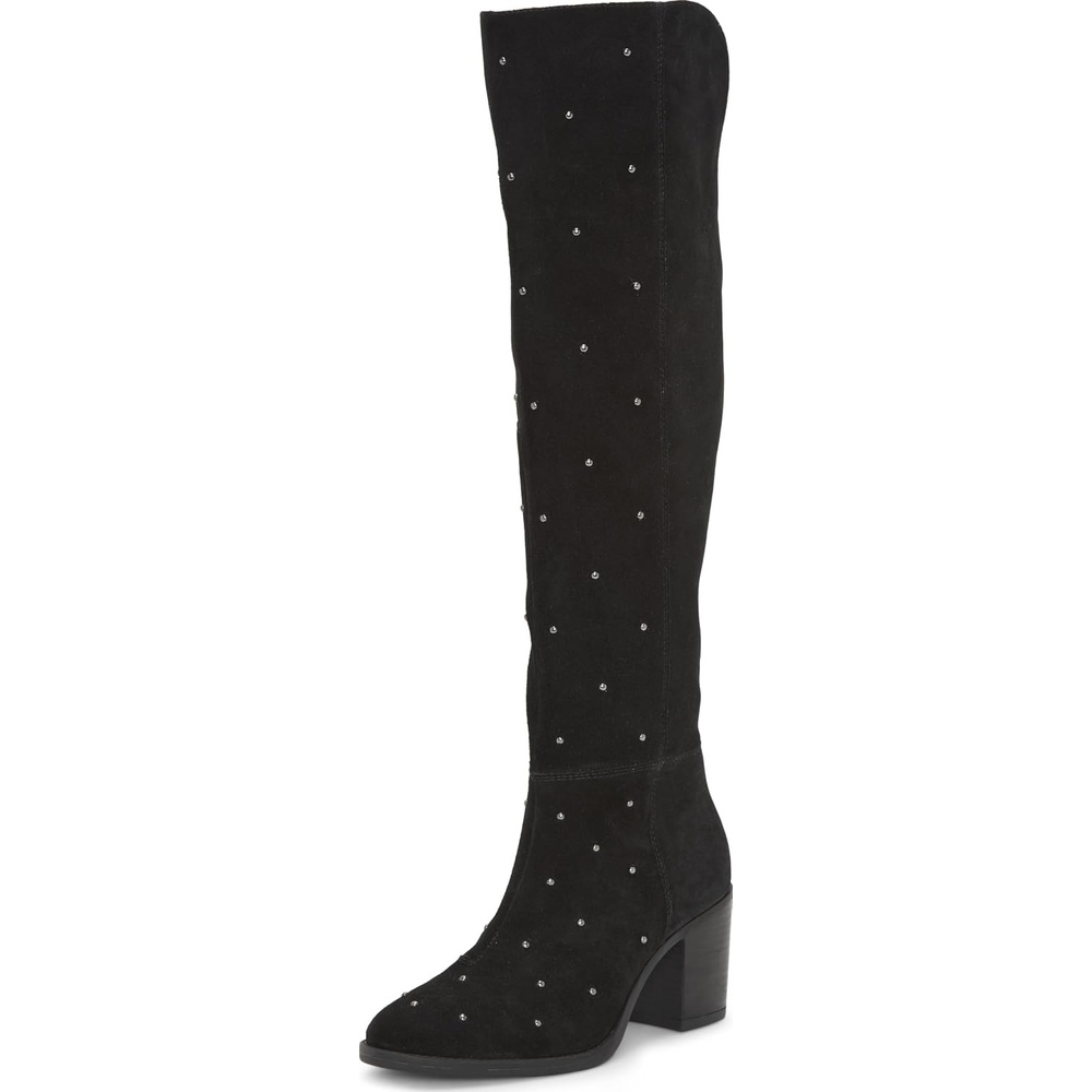 image:imageLucky Brand Borah Studded Knee High BootsBlack