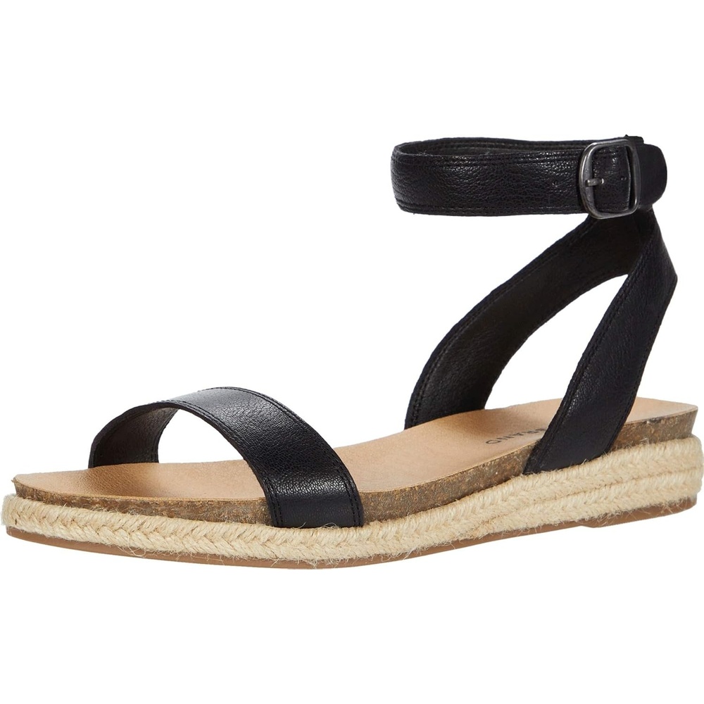 image:imageLucky Brand Womens Garston Flat SandalBlack 1