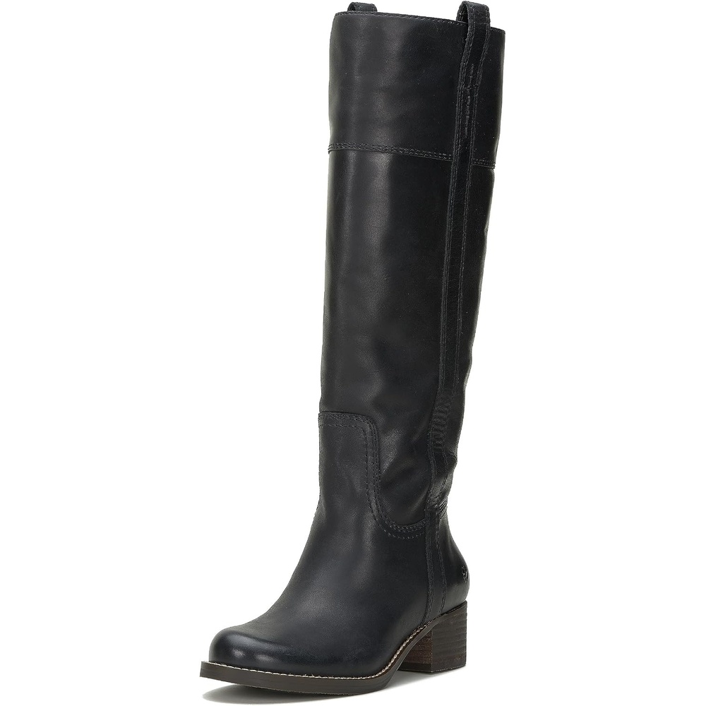 image:imageLucky Brand Womens Hybiscus Wide Calf Riding BootBlack